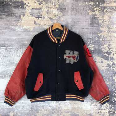 Varsity Jacket × Vintage × Wrangler Wrangler Vars… - image 1