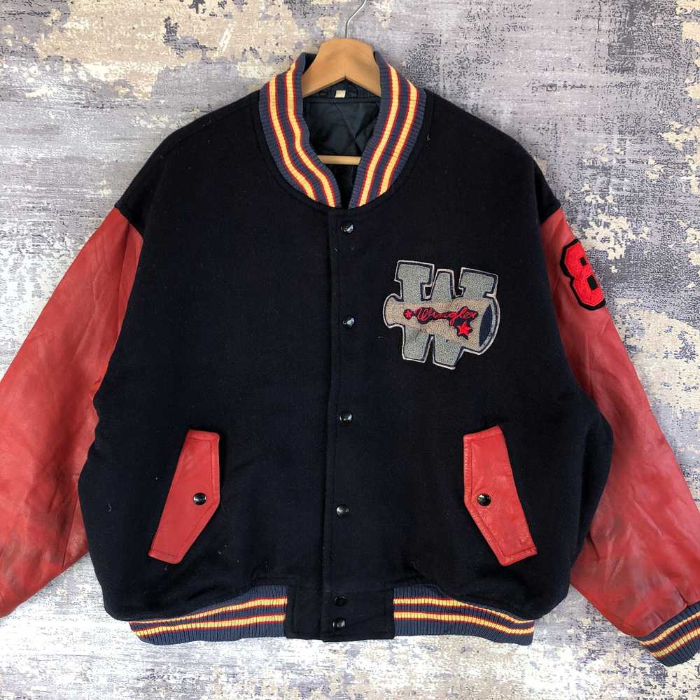 Varsity Jacket × Vintage × Wrangler Wrangler Vars… - image 5