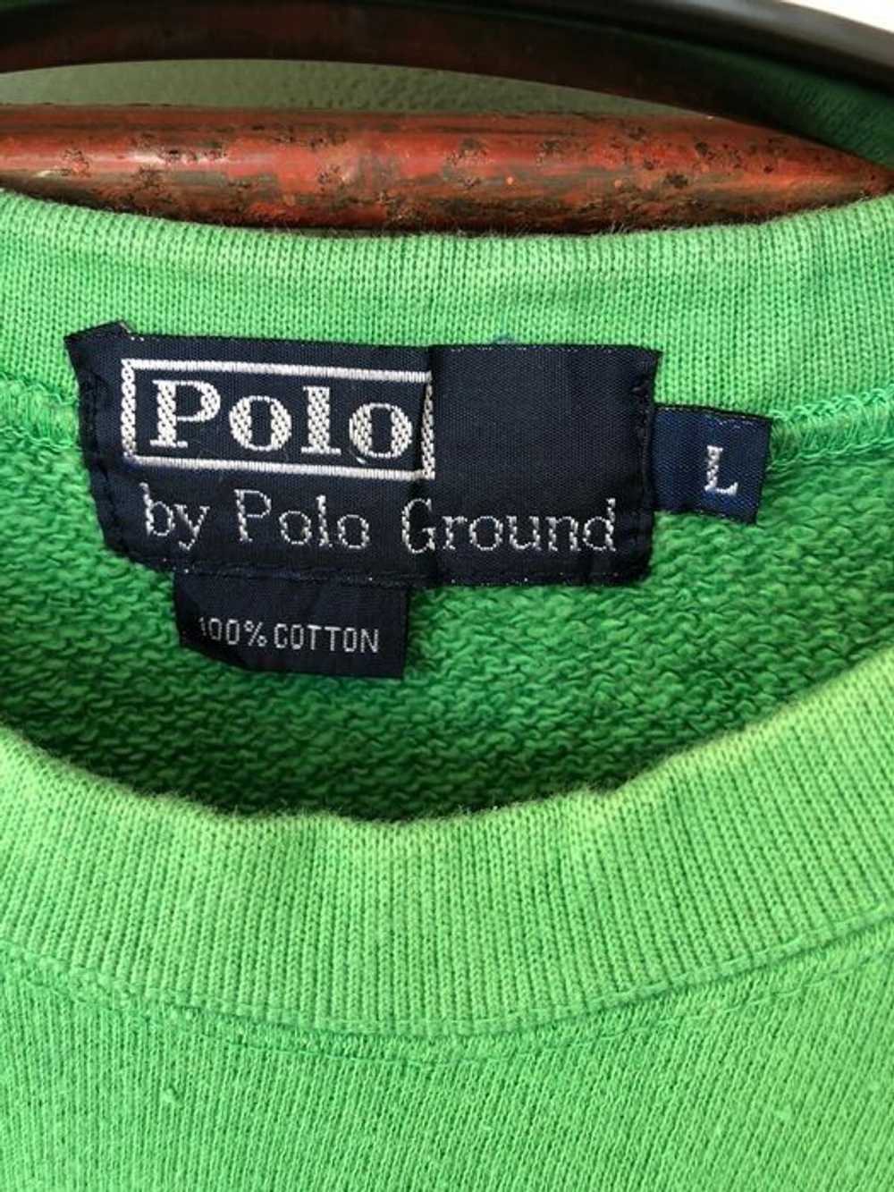 Vintage Vintage Polo Ground Japan Spell Out Sweat… - image 3