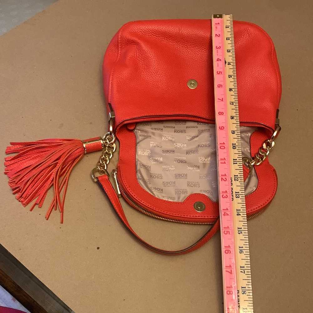 Michael Kors bedford red leather - image 8