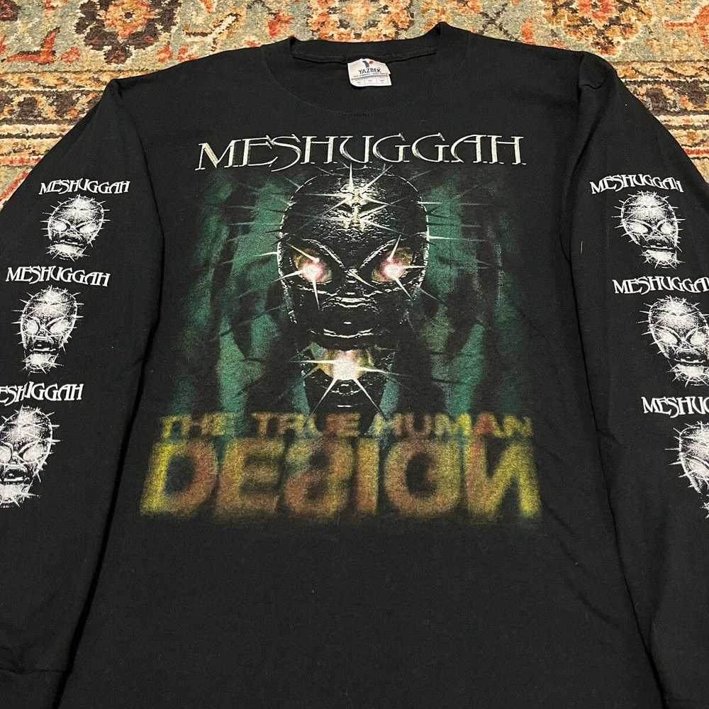 Band Tees × Grail × Vintage Meshuggah The True Hu… - image 2