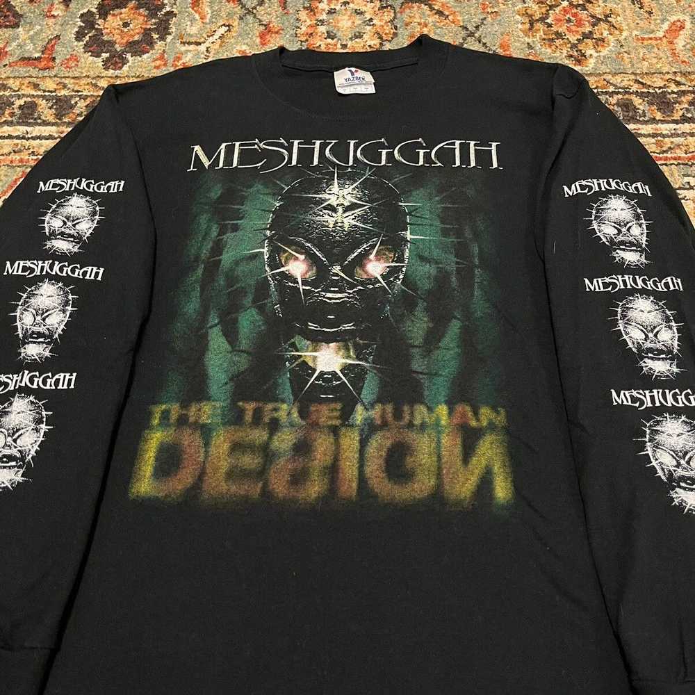 Band Tees × Grail × Vintage Meshuggah The True Hu… - image 3