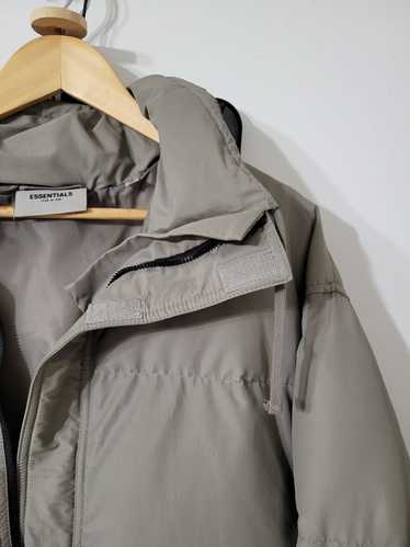 Fear of God ESSENTIALS Drops an Affordable Iridescent Puffer Jacket - Airows