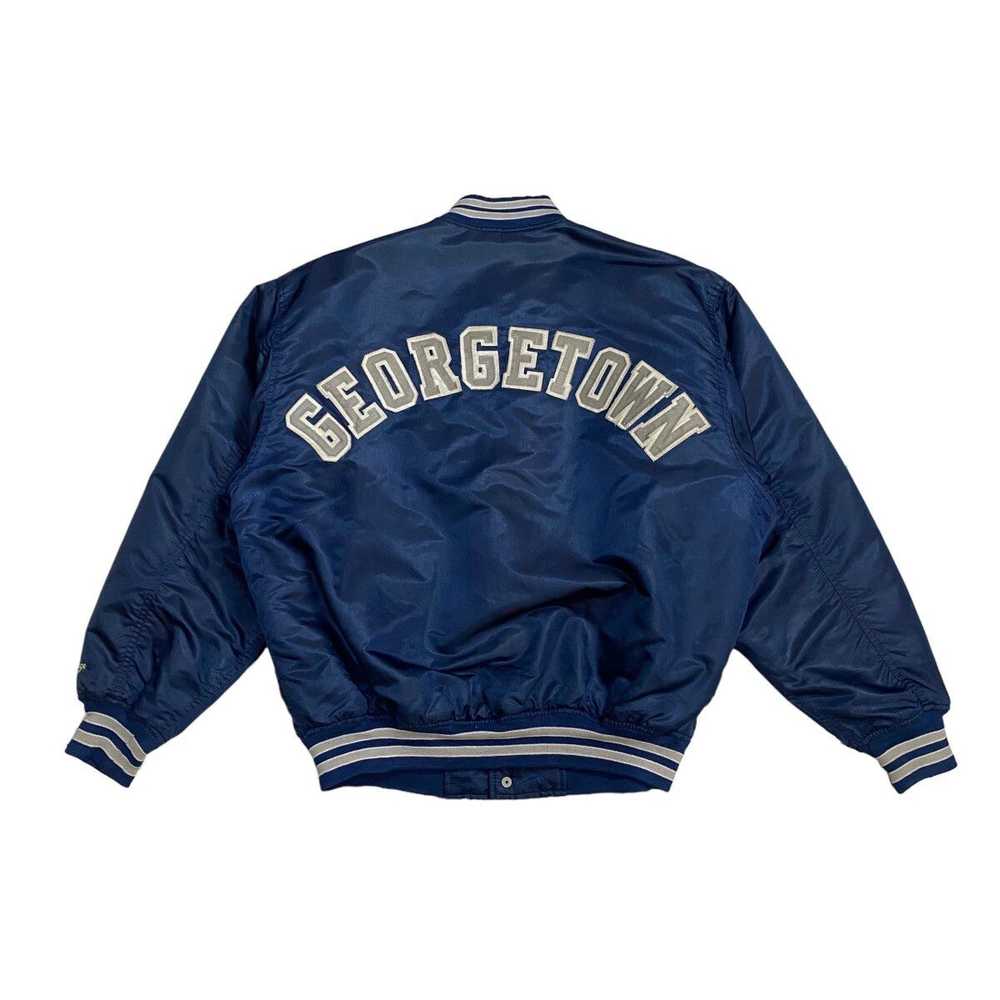 American College × Varsity Jacket Vintage Georget… - image 6
