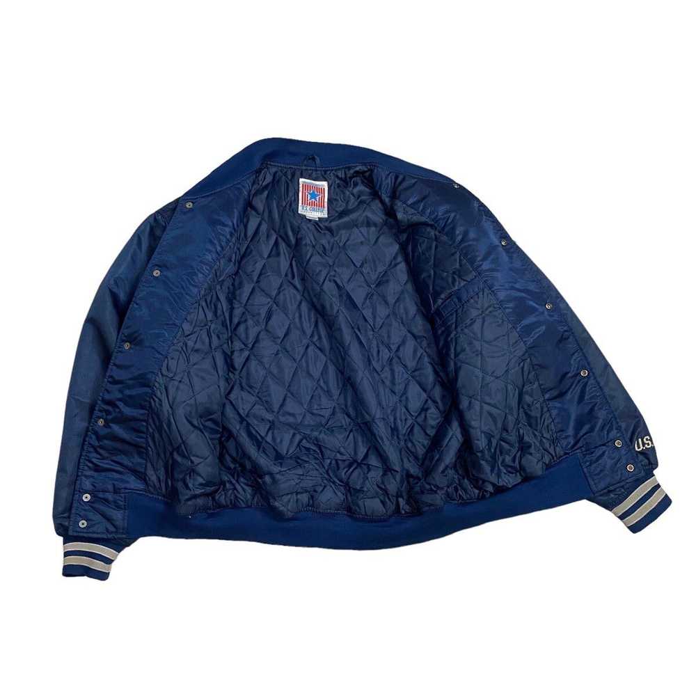 American College × Varsity Jacket Vintage Georget… - image 7