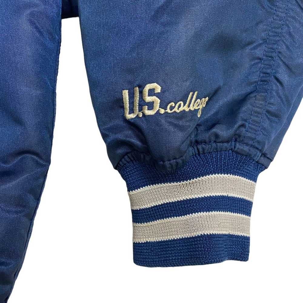 American College × Varsity Jacket Vintage Georget… - image 8