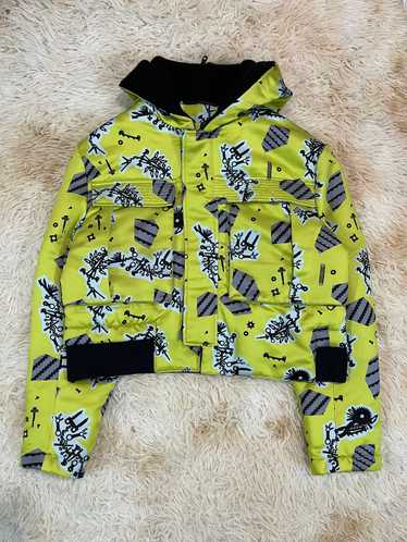Kenzo Kenzo S/S2019 Cropped Razor Jacket with Hood