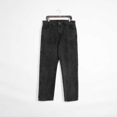 Vintage Faded Black Denim Jeans y2k Rustler 33x33 Mens outlet Pants