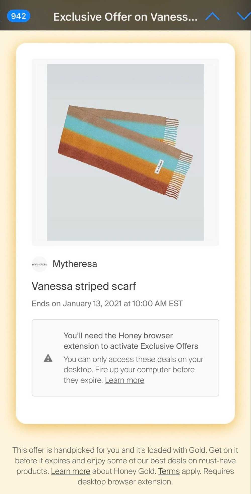 Acne Studios Acne Studios Vanessa Striped Scarf - image 3