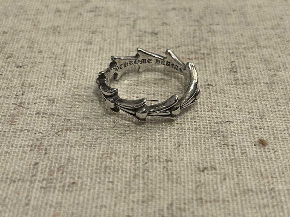 Chrome Hearts Chrome Hearts Textured Ring (Size 8) - image 2