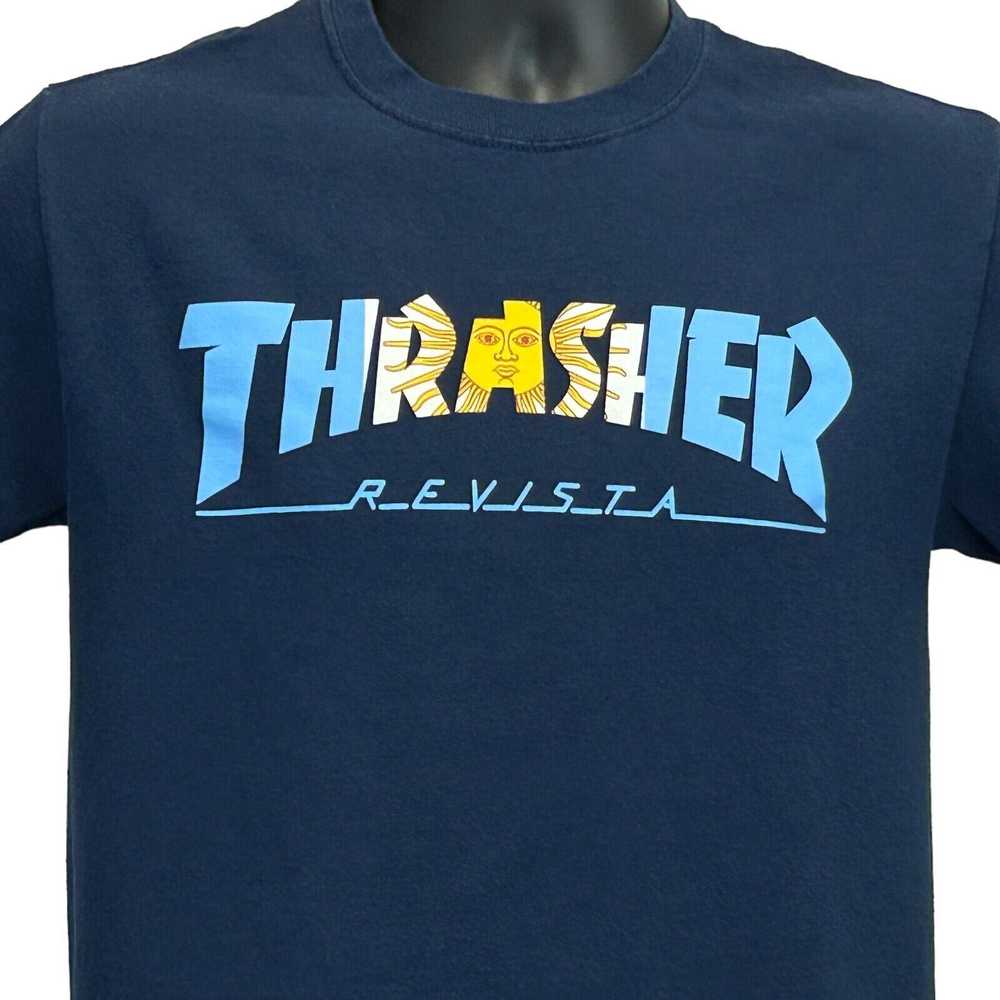Thrasher Thrasher Skateboard Magazine T Shirt Sma… - image 1