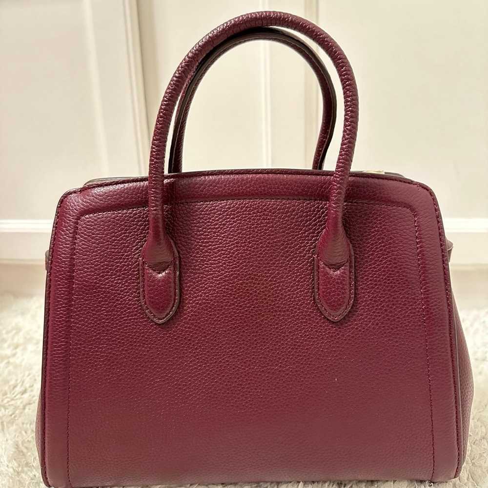 Kate Spade Knott Medium Satchel in Grenache - image 2