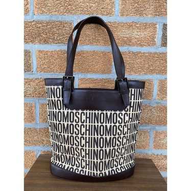 authentic vintage moschino tote bag