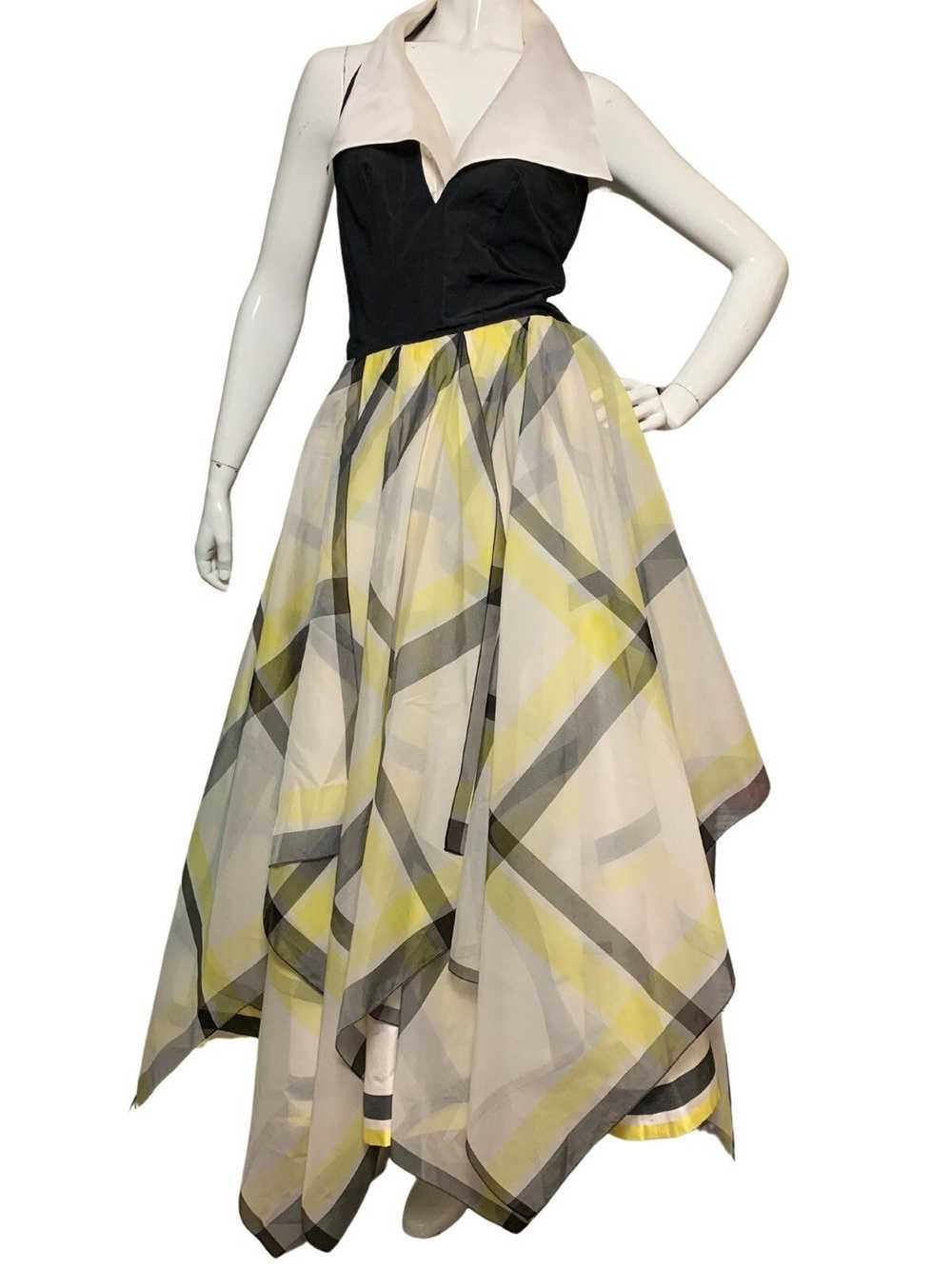 Rare × Vintage Jacques Fath Vintage Couture Gown … - image 2