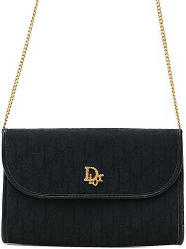 Dior Dior Trotter Pattern Chain Shoulder Bag