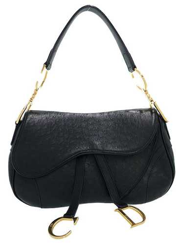 Dior Dior Double Saddle Bag Semi-Shoulder Bag blac