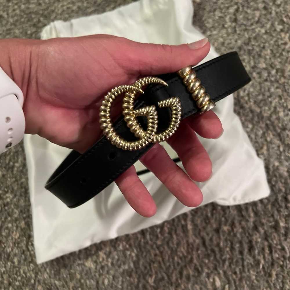 Authentic Gucci GG Belt. 90/36 - image 2