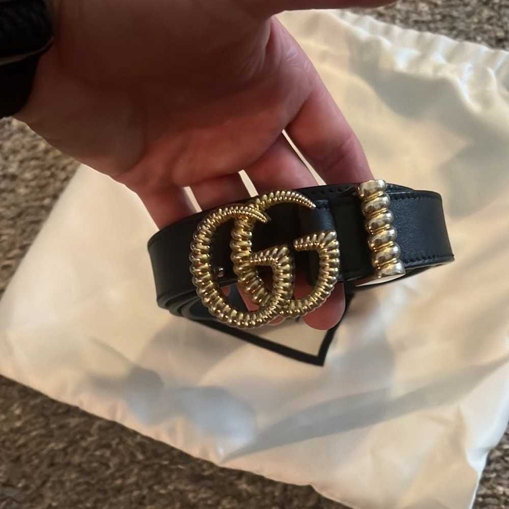 Authentic Gucci GG Belt. 90/36 - image 4