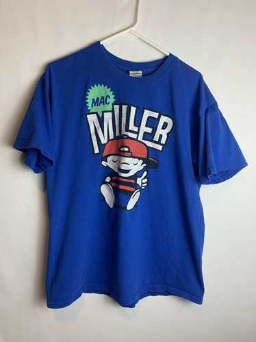 Gildan Mac Miller Blue Thumbs Up Dope Kid Logo Vin
