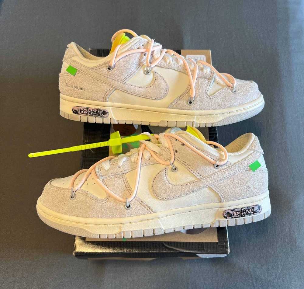 Nike × Off-White Nike Off White Dunk Low Lot 12 S… - image 1