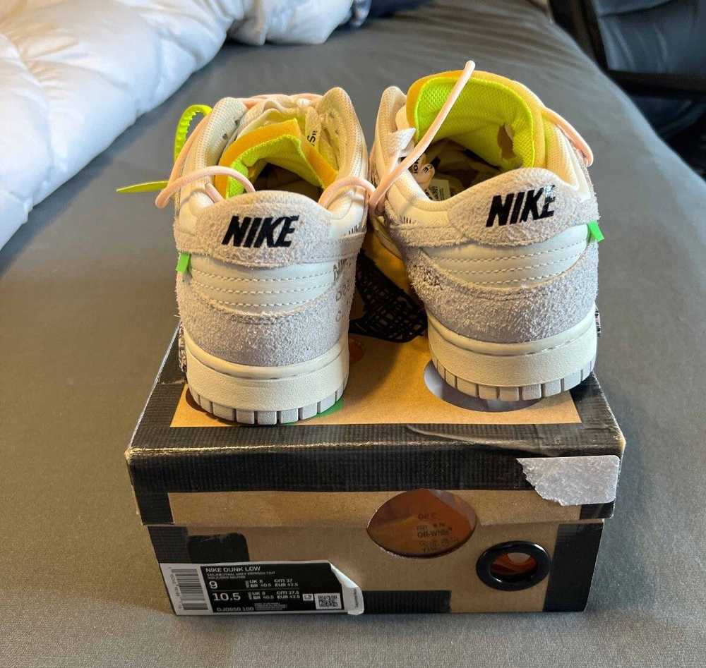 Nike × Off-White Nike Off White Dunk Low Lot 12 S… - image 4