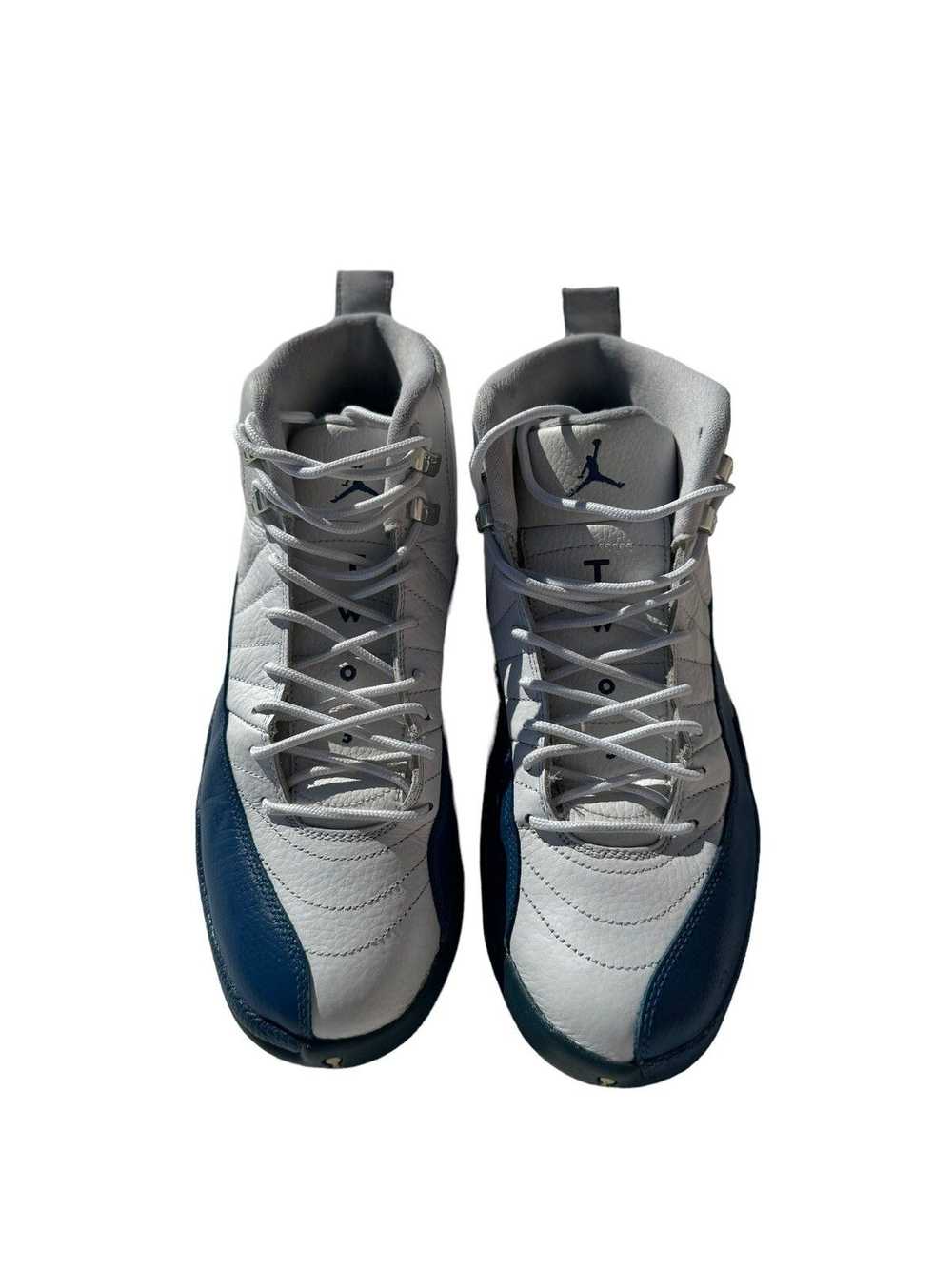 Nike Nike air Jordan retro 12 white and blue supe… - image 4