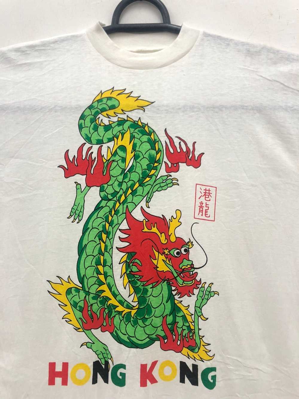 Sukajan T Shirts × Vintage Rare Vintage HONG KONG… - image 2