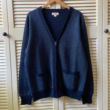 NWT J.Crew Wallace store & Barnes Double Breasted Cardigan Size L Gray Wool Blend