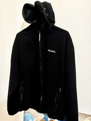 Vetements Vetements SS19 Gimp mask fleece hoodie - image 1