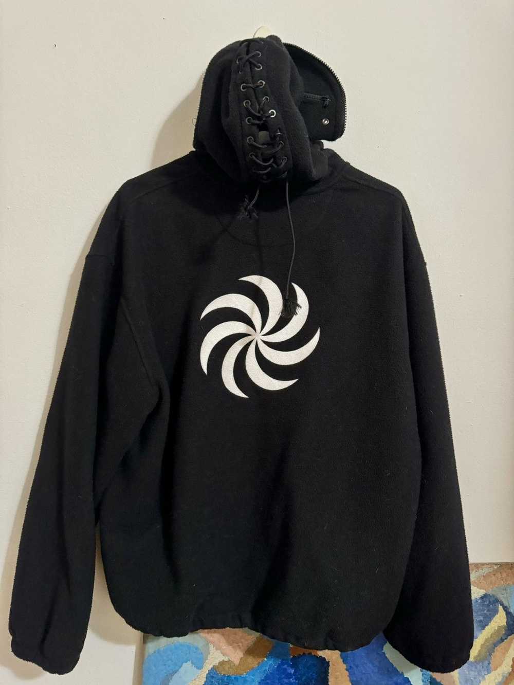 Vetements Vetements SS19 Gimp mask fleece hoodie - image 4