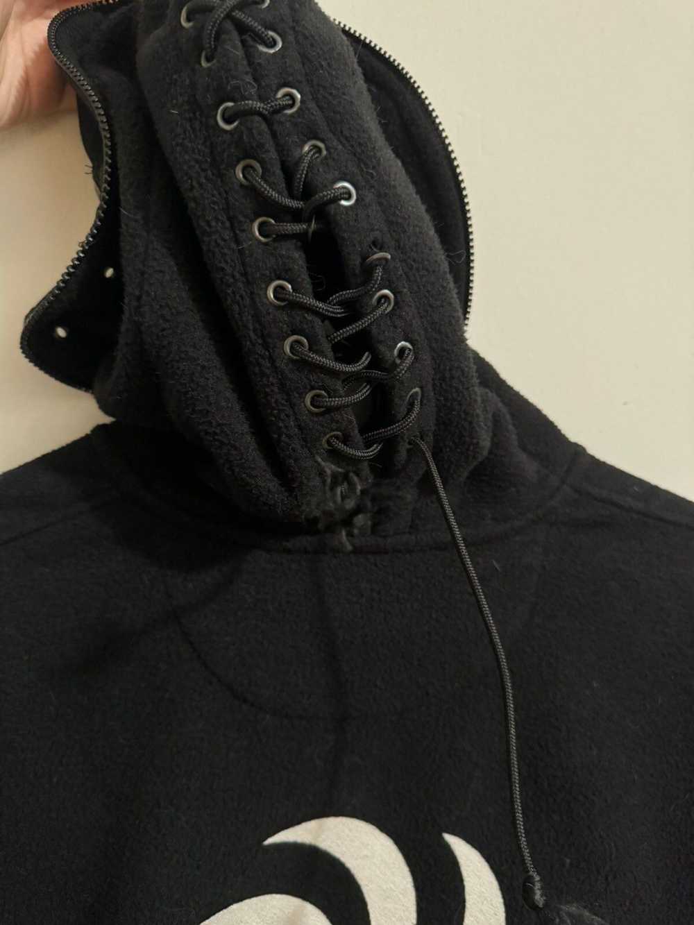 Vetements Vetements SS19 Gimp mask fleece hoodie - image 7