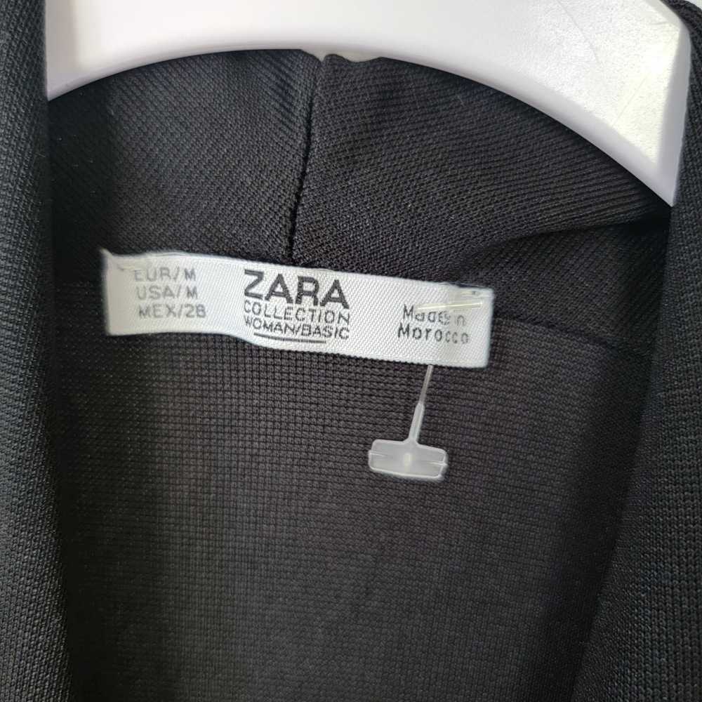 Zara Zara Black V-Neck Cowl Neck Women's Bodysuit… - image 4