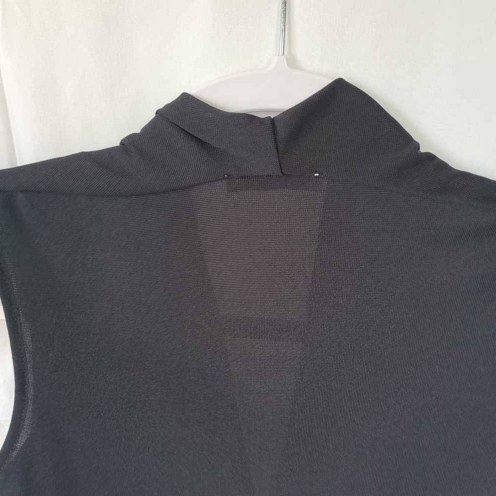 Zara Zara Black V-Neck Cowl Neck Women's Bodysuit… - image 7