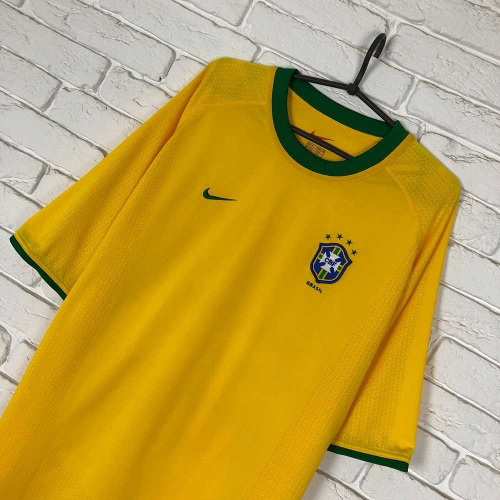 Nike × Soccer Jersey × Vintage Nike Brazil nation… - image 2