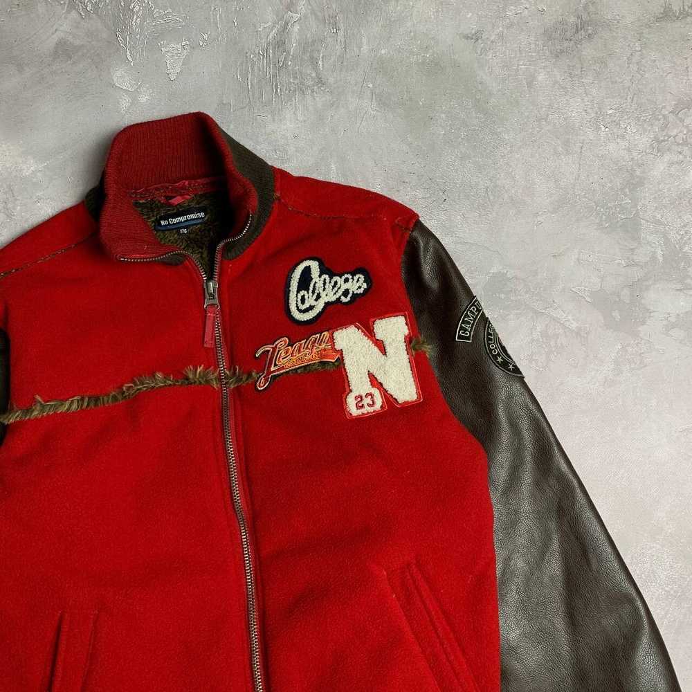 American College × Varsity Jacket × Vintage Vinta… - image 2