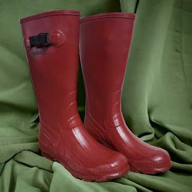 Lacrosse 14" Womens Muck Boots Red Size 9 - image 1