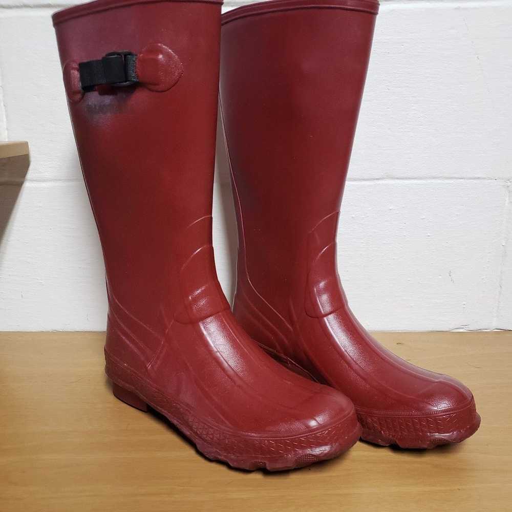 Lacrosse 14" Womens Muck Boots Red Size 9 - image 2