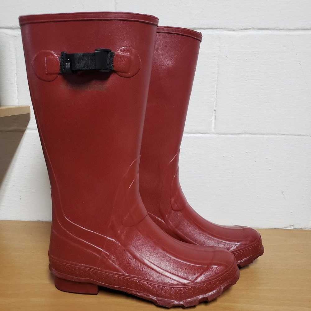 Lacrosse 14" Womens Muck Boots Red Size 9 - image 9