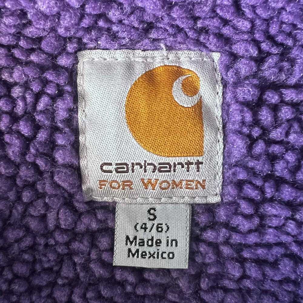 Carhartt 90’s Carhartt Purple Faded Carpenter Vest - image 4