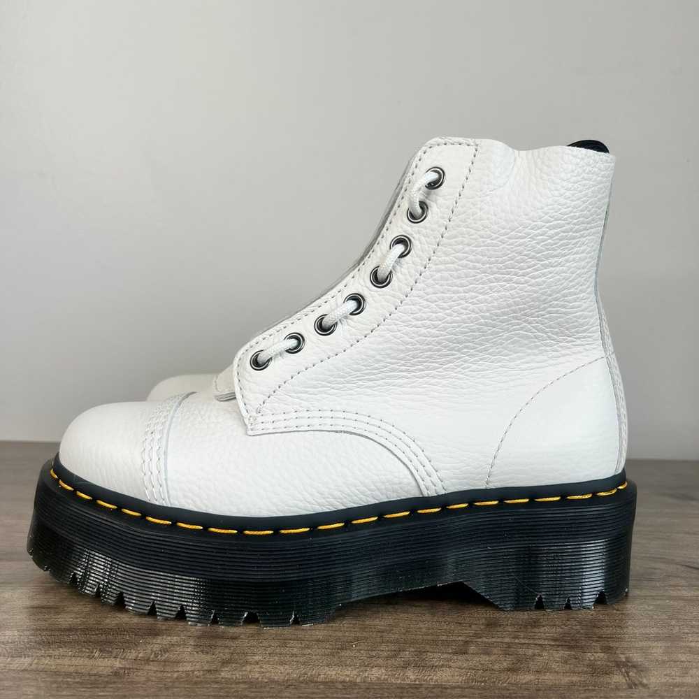 Dr. Martens Sinclair Women’s White Leather Platfo… - image 3