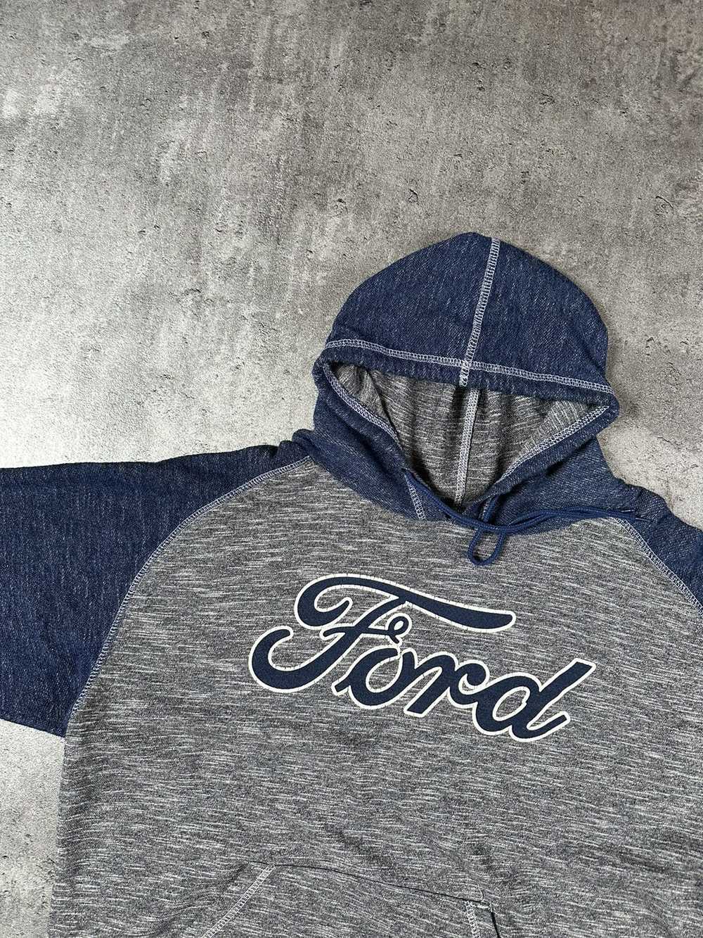 Ford × Streetwear × Vintage Vintage Racing Hoodie… - image 5