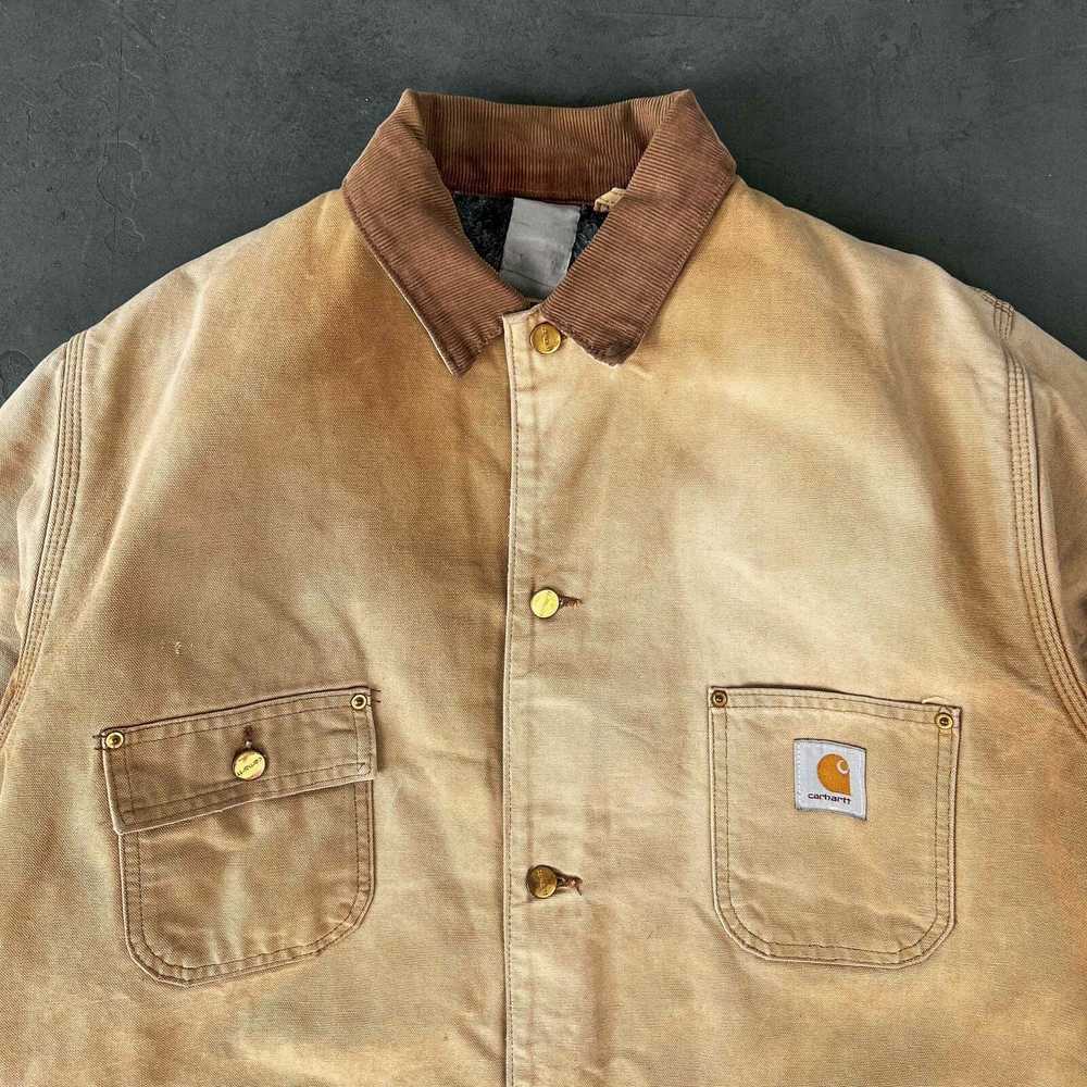 Carhartt Carhartt C01 Vintage Chore Jacket 90s Wo… - image 1