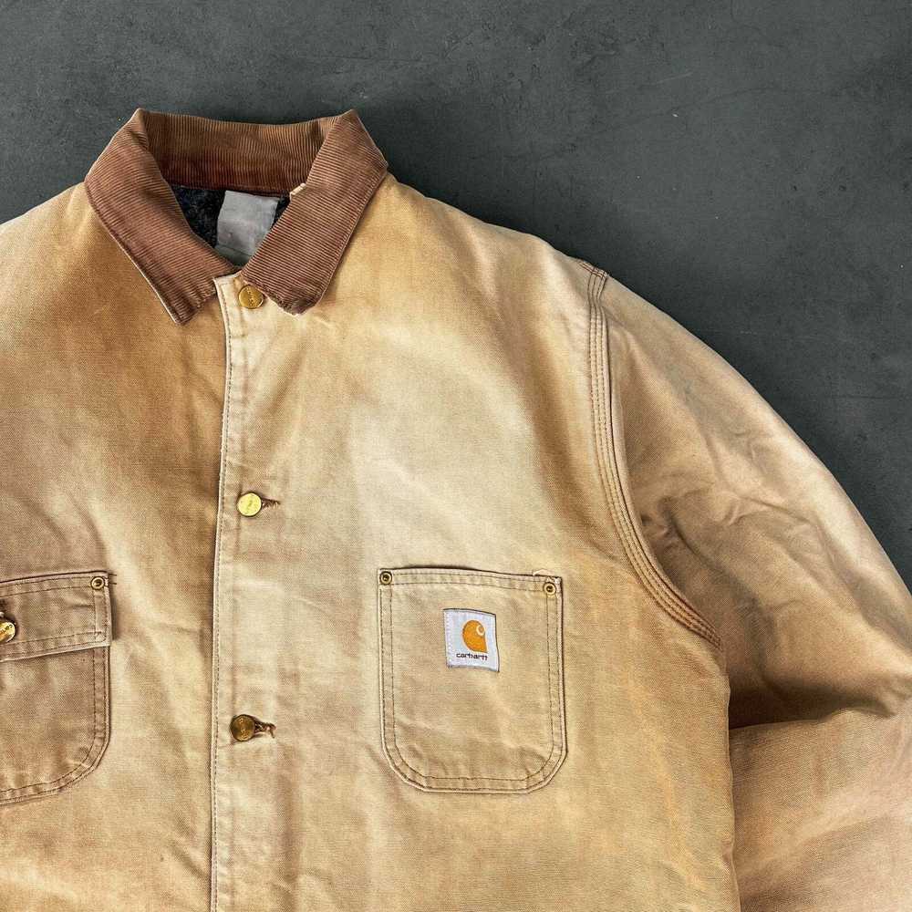 Carhartt Carhartt C01 Vintage Chore Jacket 90s Wo… - image 3