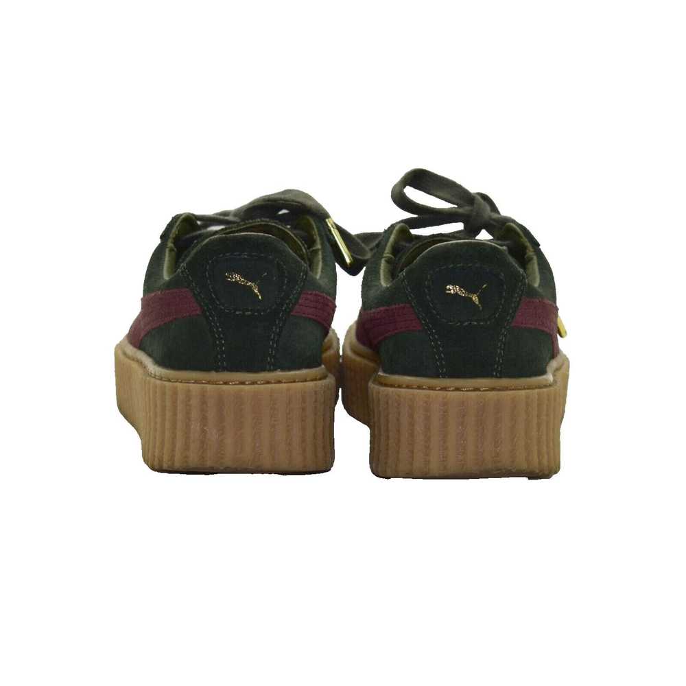 Puma PUMA FENTY RIHANNA Green Suede Sneaker Shoes… - image 5