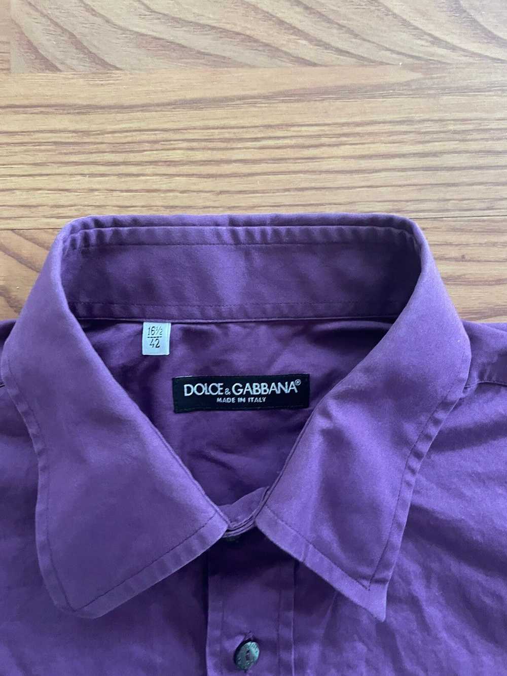 Dolce & Gabbana Purple dolce and Gabbana shirt - image 2