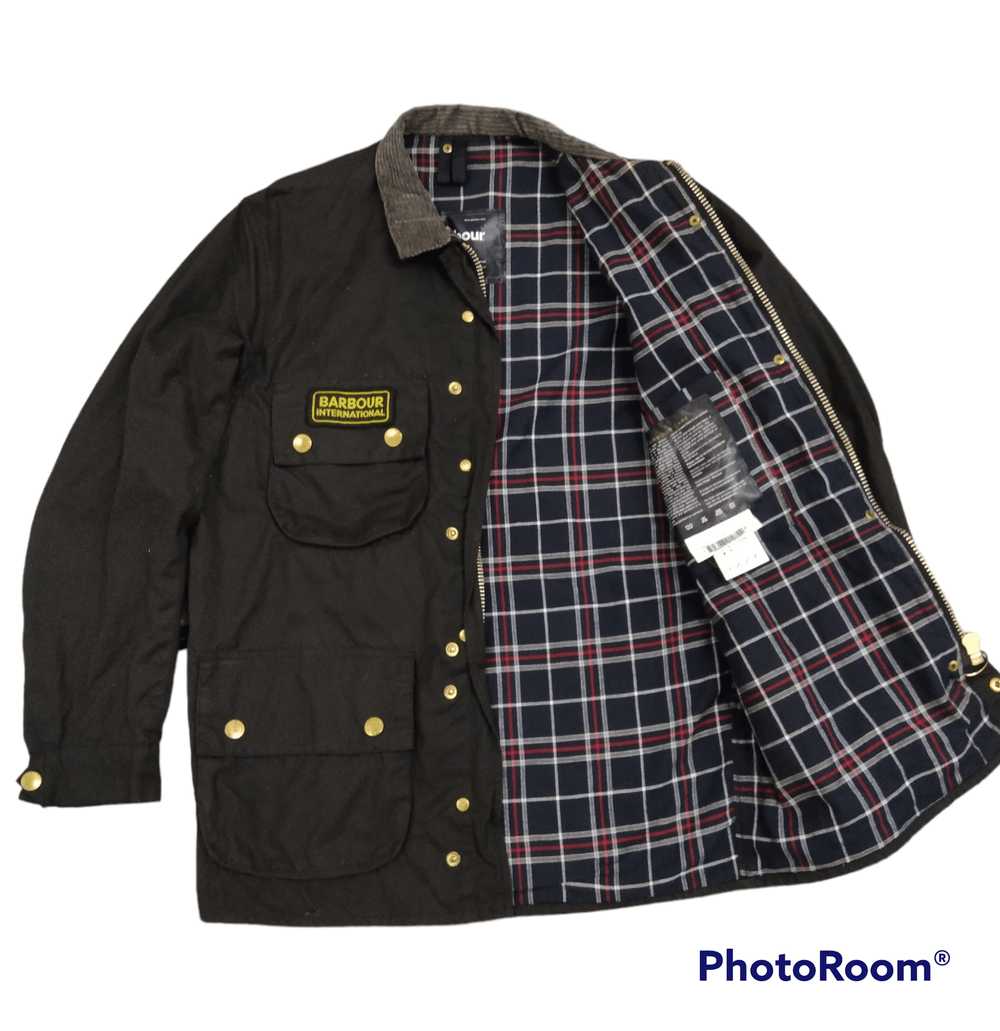 Barbour × Black × Waxed BARBOUR BLACK WAXED INTER… - image 1