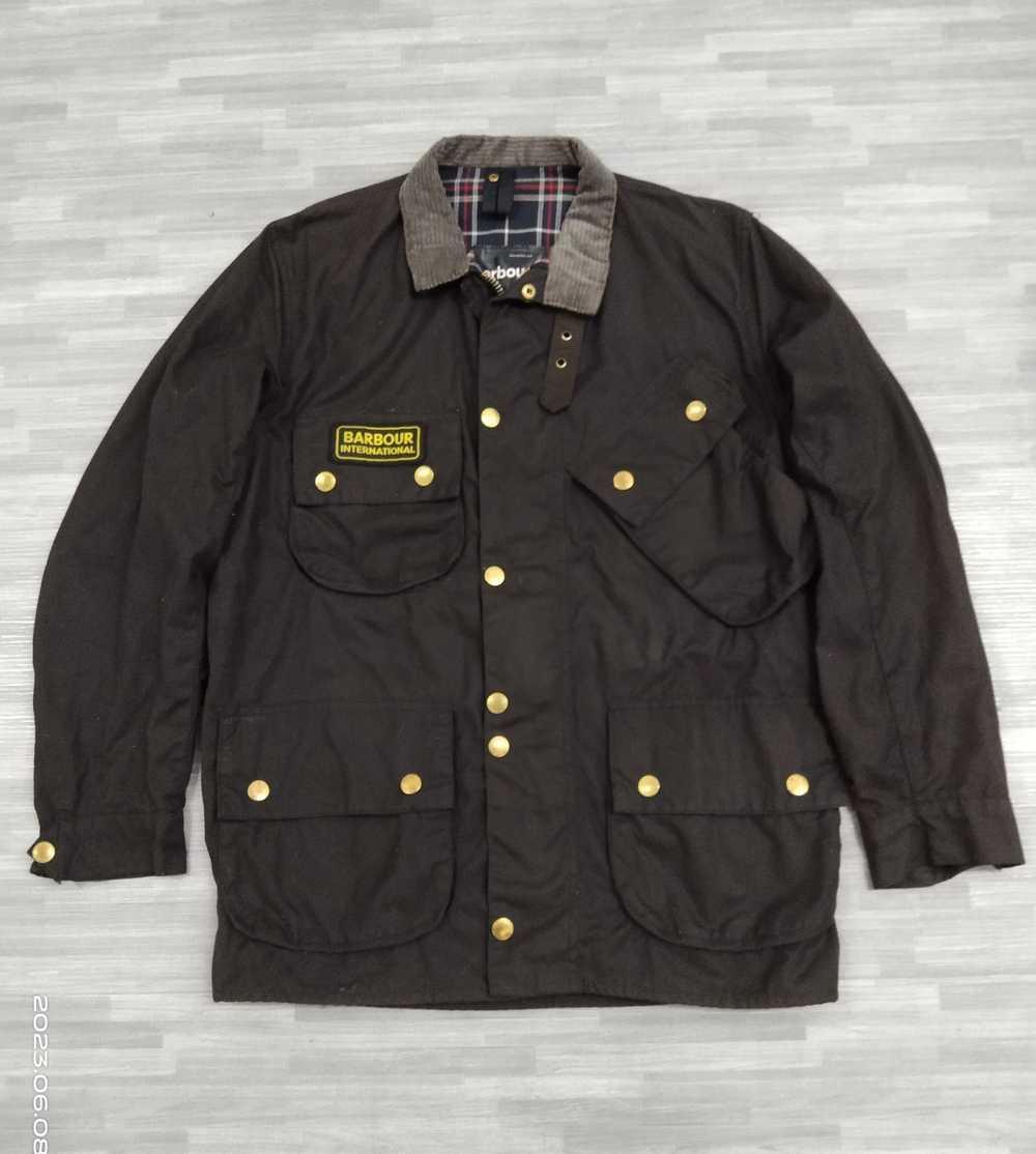 Barbour × Black × Waxed BARBOUR BLACK WAXED INTER… - image 2