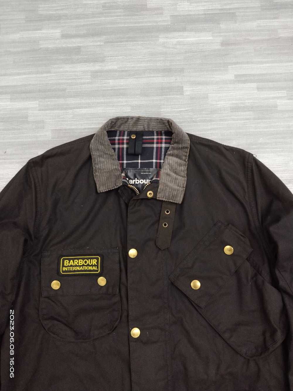 Barbour × Black × Waxed BARBOUR BLACK WAXED INTER… - image 3