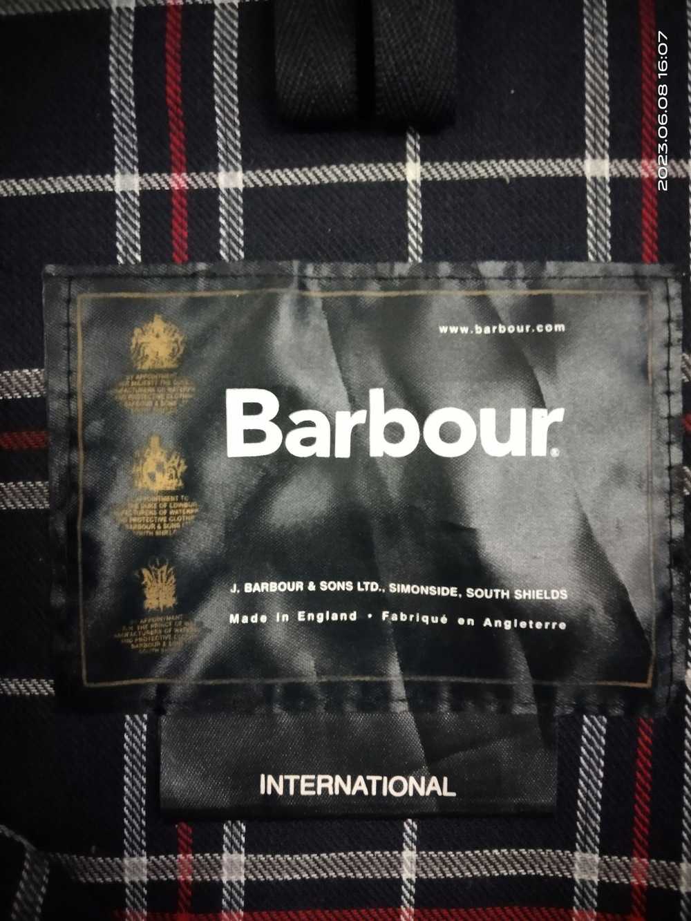 Barbour × Black × Waxed BARBOUR BLACK WAXED INTER… - image 8