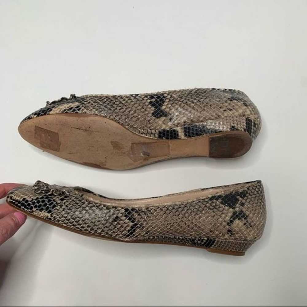 Loeffler Randall Snake Skin Python Flats - image 10